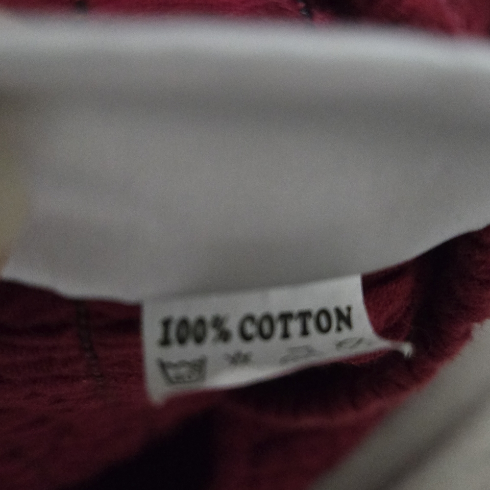 Elegant Red Smocked Waist Drawstring Ankle Pants - Picture 6 of 8